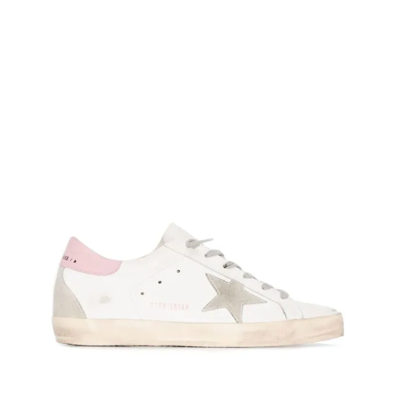 Sneakers White, Pink made by Golden Goose