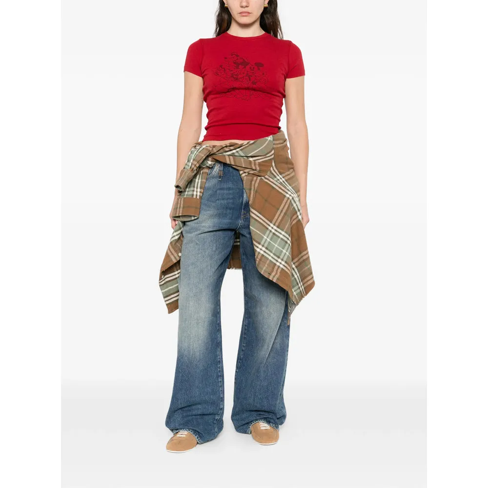 T Shirts Red sold by Wanan Luxury product image thumbnail 3