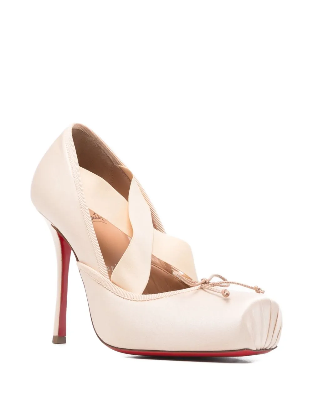Cassiastic Crepe Satin Pumps sold by Wanan Luxury product image thumbnail 3