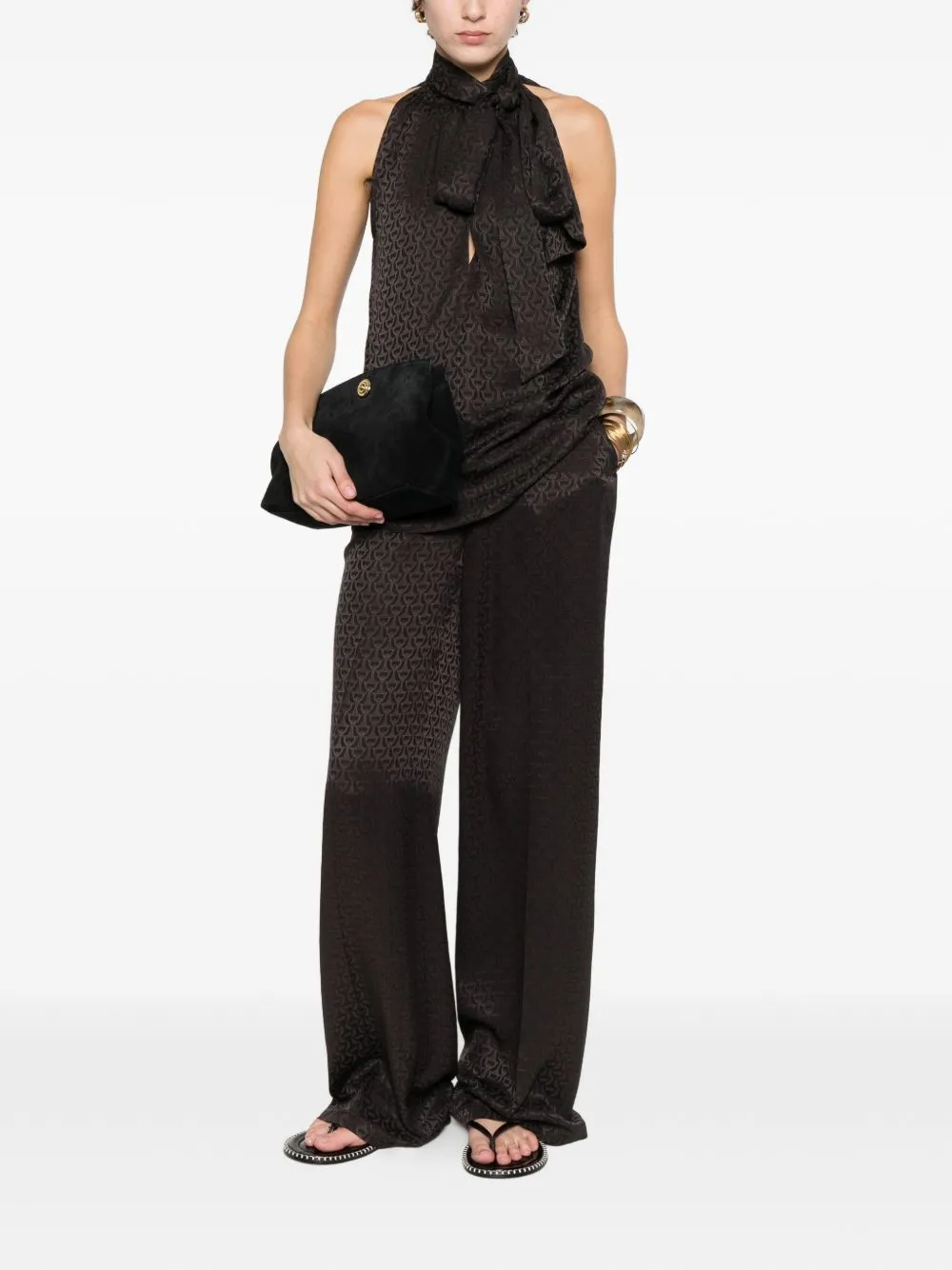 Trousers Brown sold by Wanan Luxury product image thumbnail 3