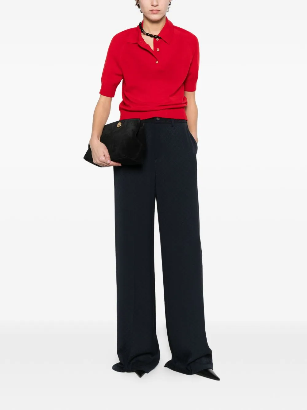 Trousers Blue And Green sold by Wanan Luxury product image thumbnail 4