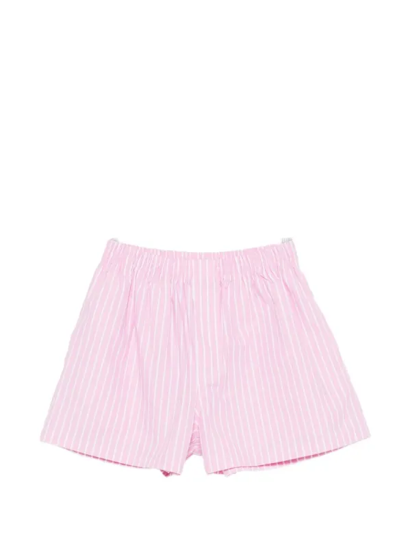 Striped Cotton Shorts sold by Wanan Luxury