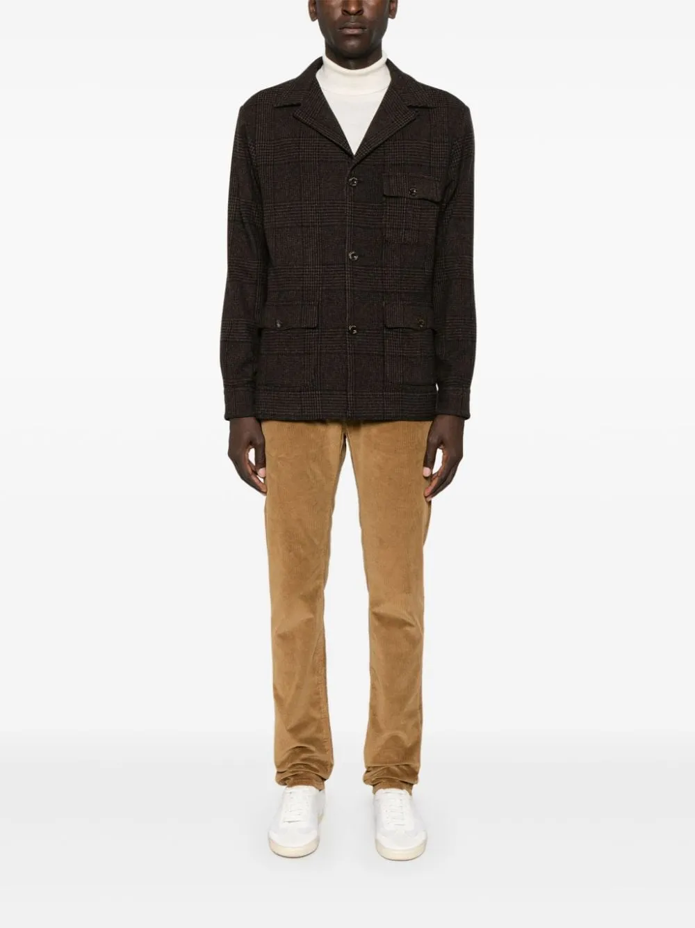 Wool Single-Breasted Jacket sold by Wanan Luxury product image thumbnail 5