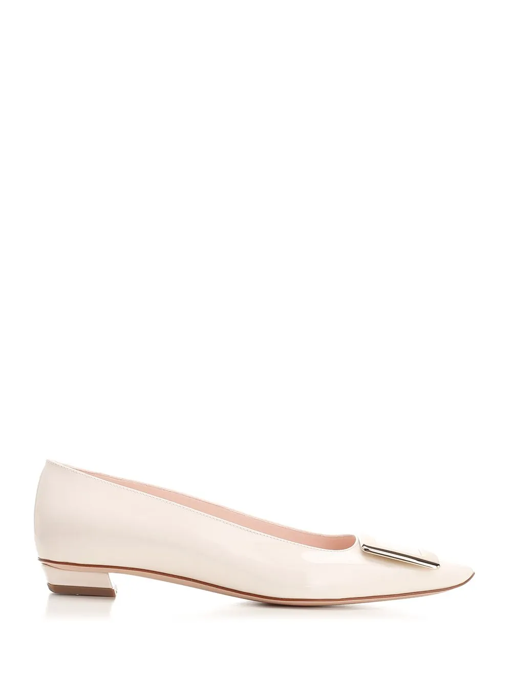 Belle Vivier Scarpe Basse White sold by Wanan Luxury