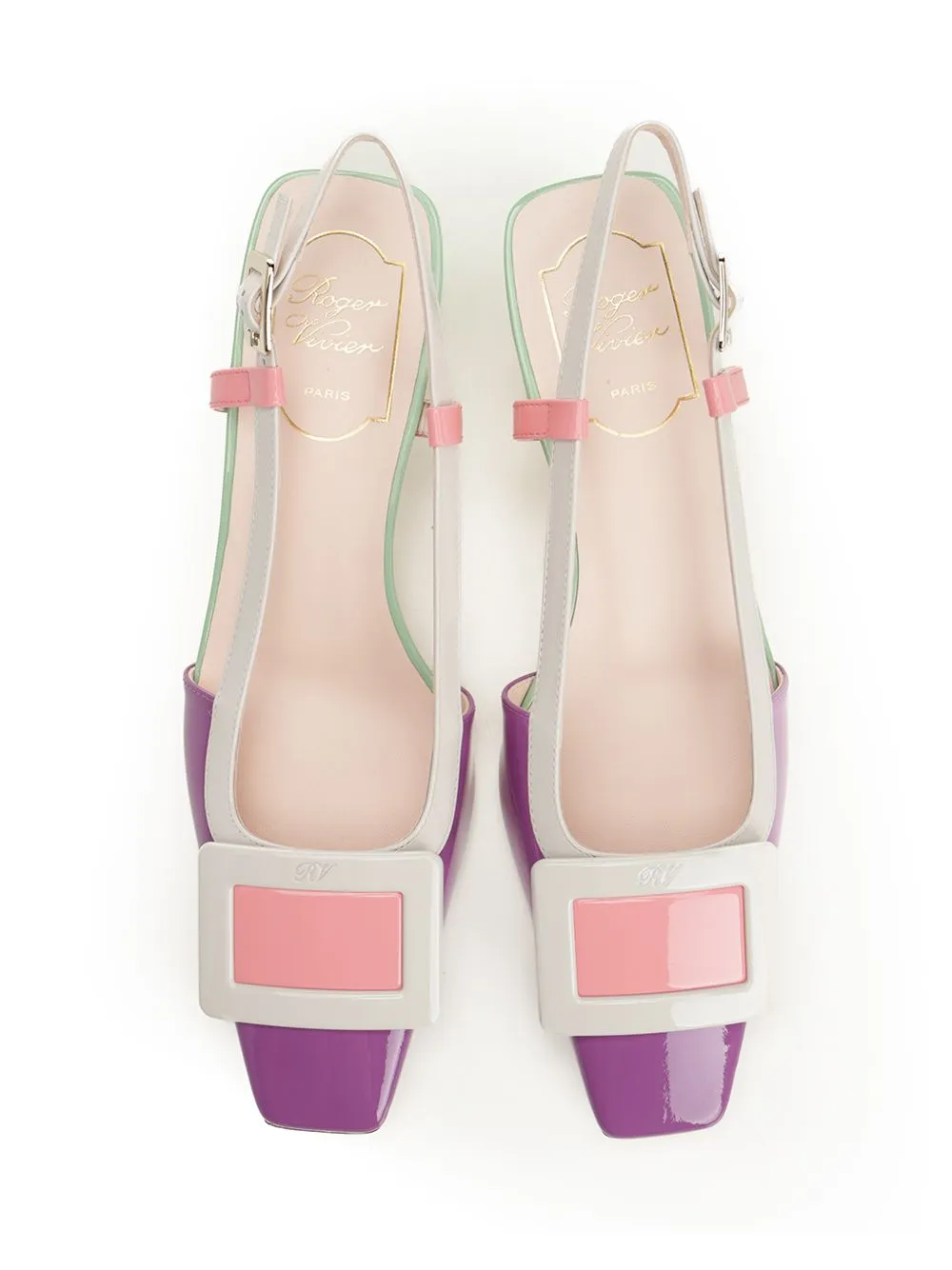 Belle Vivier Pumps Multicolor sold by Wanan Luxury product image thumbnail 5