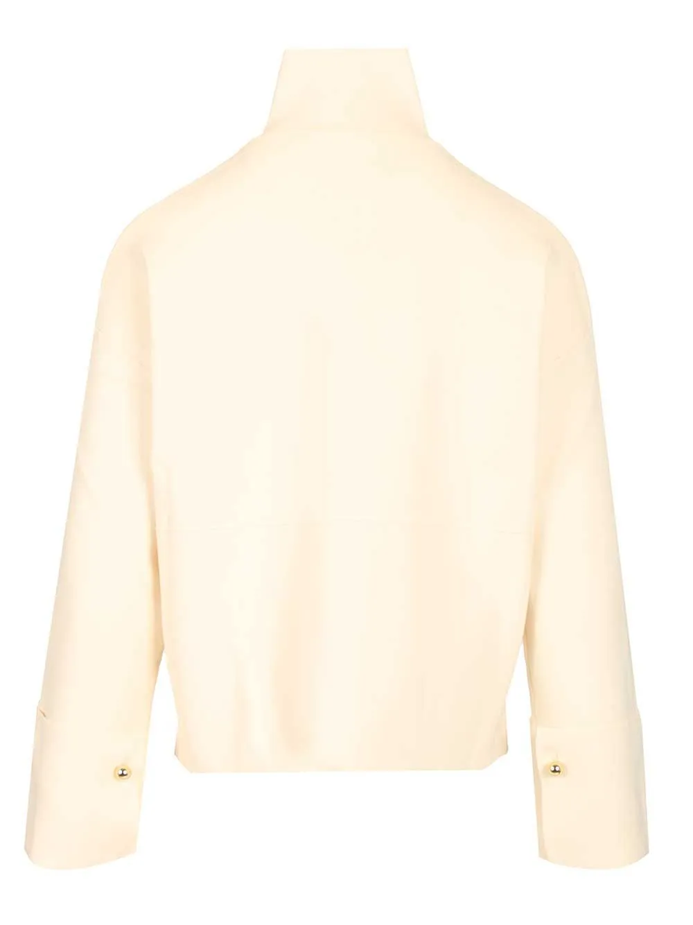 Cardigan In Viscose Crepe Sweatshirts White sold by Wanan Luxury product image thumbnail 2