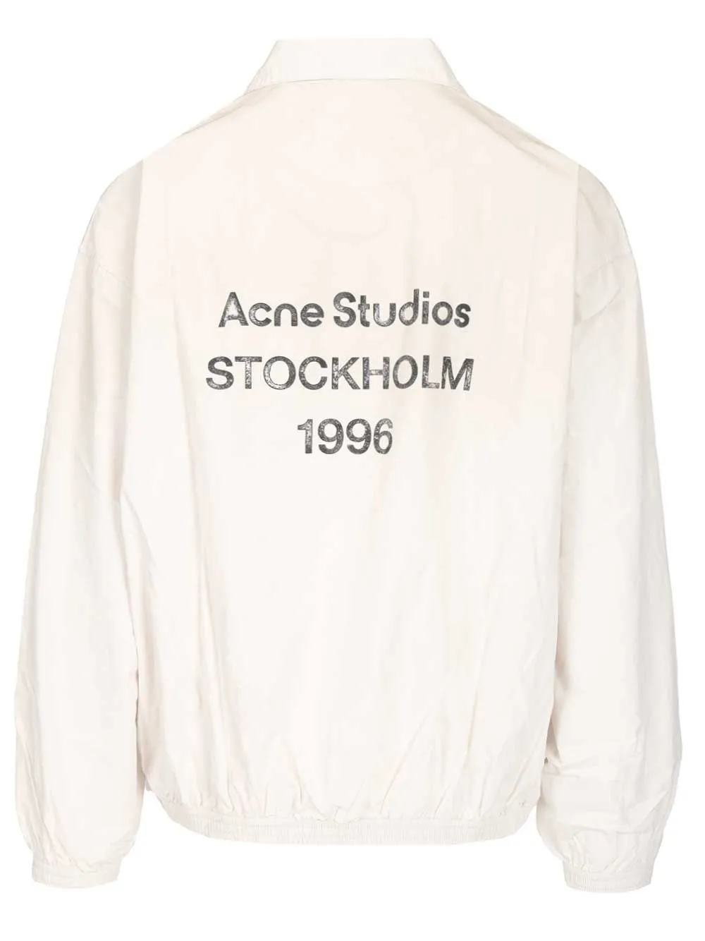 Zip-Up Jacket With Logo Jackets White sold by Wanan Luxury product image thumbnail 2