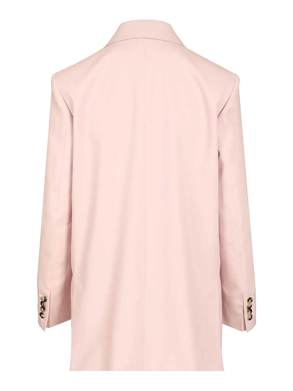 Ombrosa Double-Breasted Blazer In Wool, Mohair And Silk Blend Jackets Rose sold by Wanan Luxury product image thumbnail 2