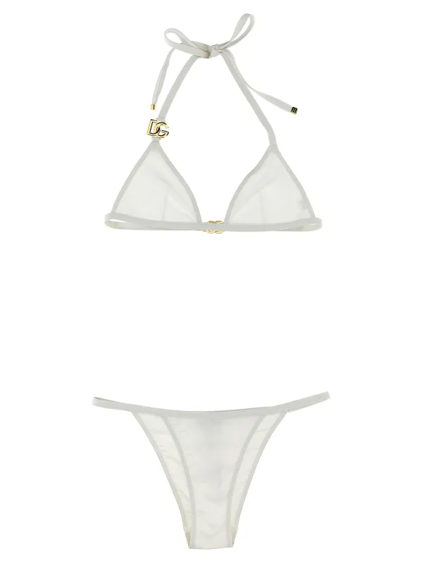 Dg Bikini Beachwear White sold by Wanan Luxury