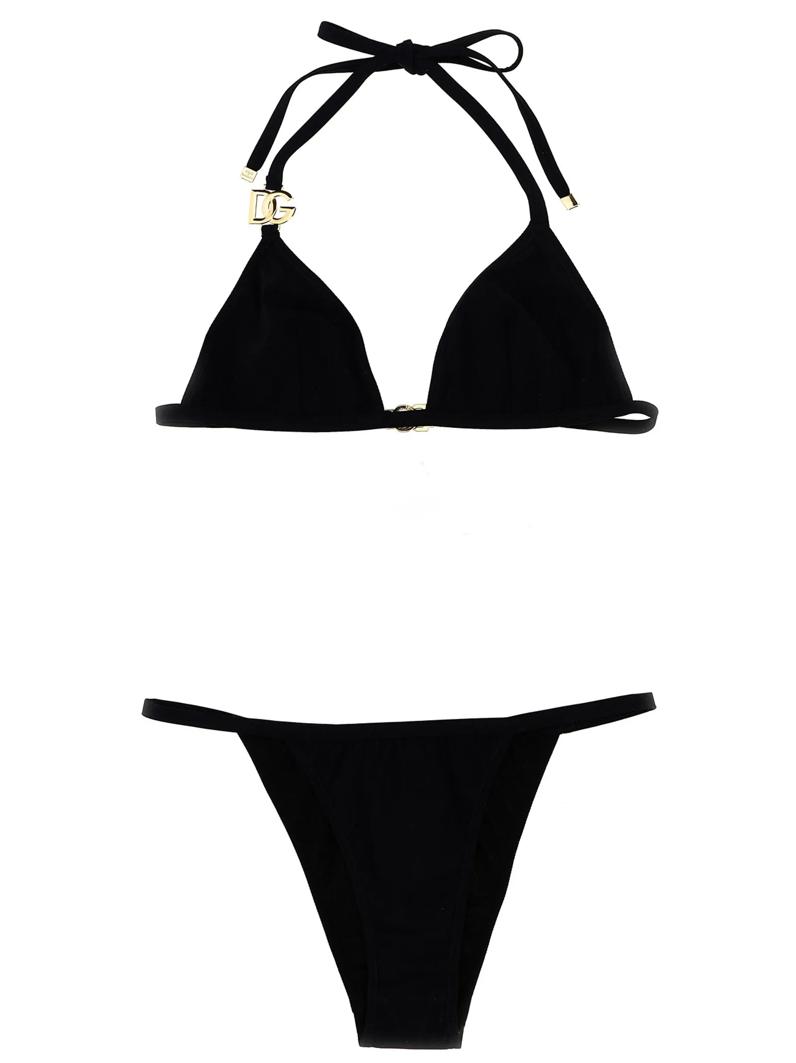 Logo Bikini Set Beachwear Black sold by Wanan Luxury