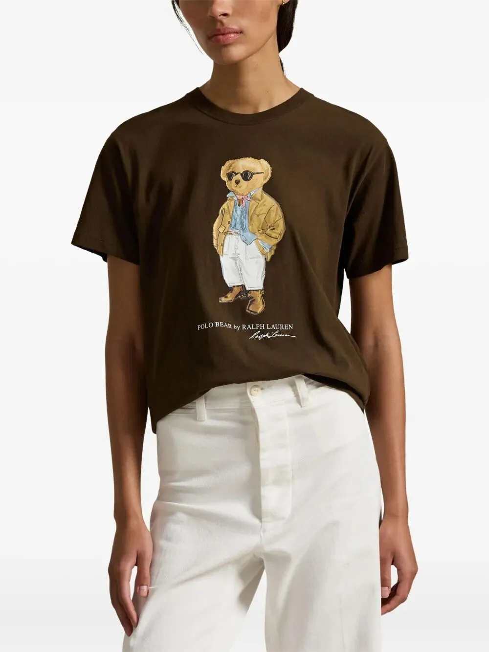 Polo Bear Cotton Jersey T-Shirt sold by Wanan Luxury product image thumbnail 2