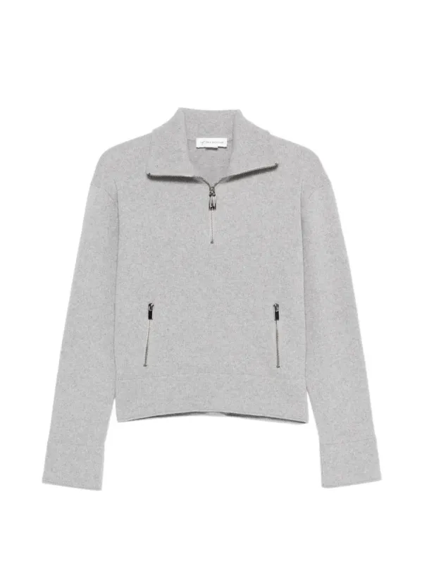 Half-Zip Milano Wool Blend Jumper sold by Wanan Luxury