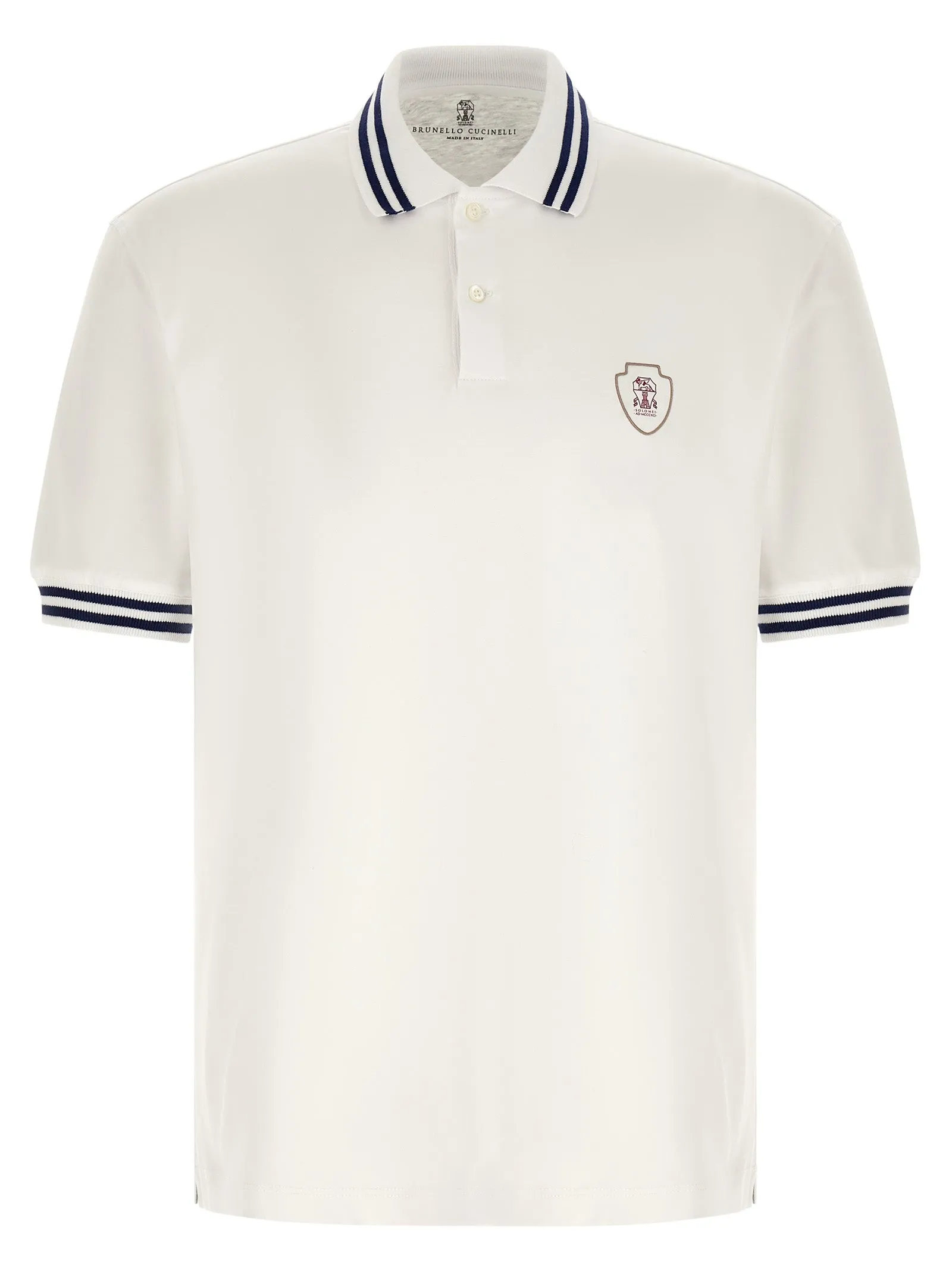 Coat Of Arms Polo White sold by Wanan Luxury