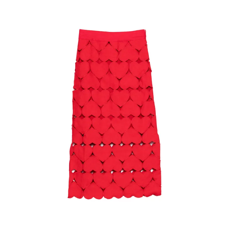 Skirts Red sold by Wanan Luxury