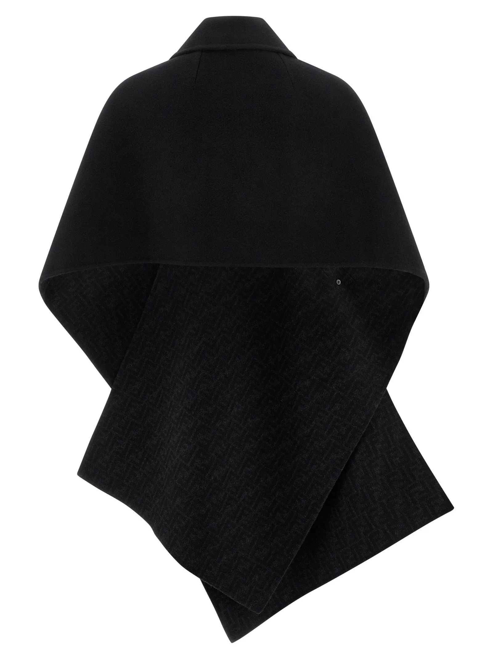 Double Wool Capes Black sold by Wanan Luxury product image thumbnail 2