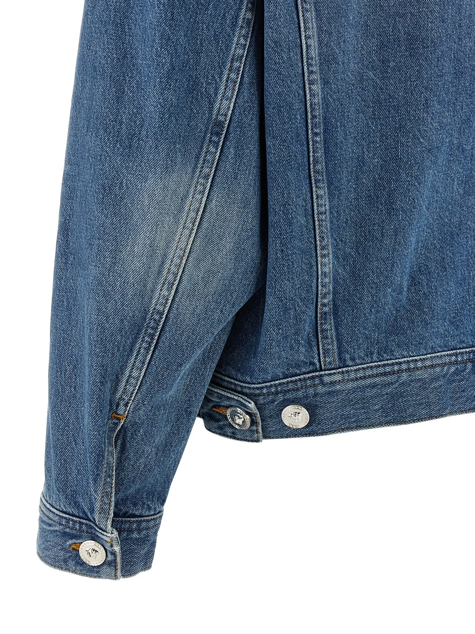 Trucker Puffer Jackets Blue sold by Wanan Luxury product image thumbnail 4