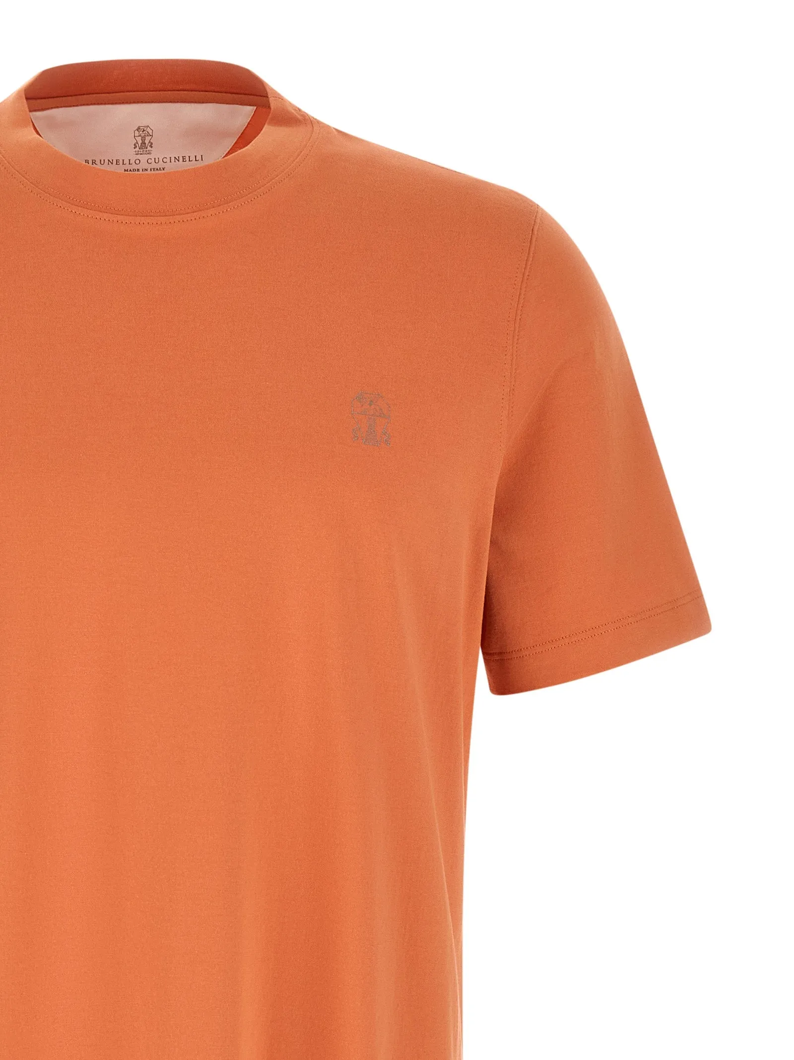 Logo Print T-Shirt Orange sold by Wanan Luxury product image thumbnail 3