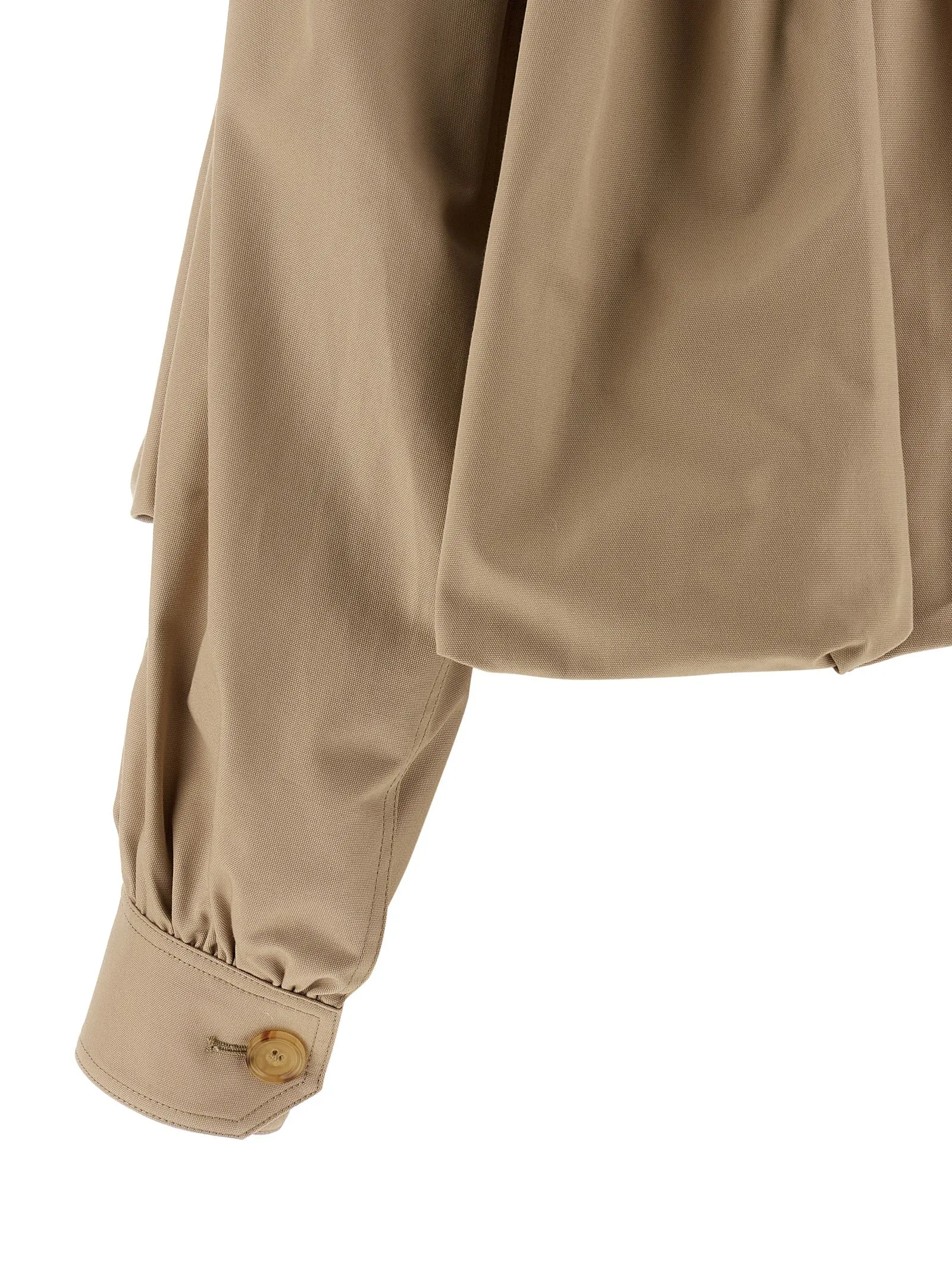 Curled Boule Jacket Puffer Jackets Beige sold by Wanan Luxury product image thumbnail 4