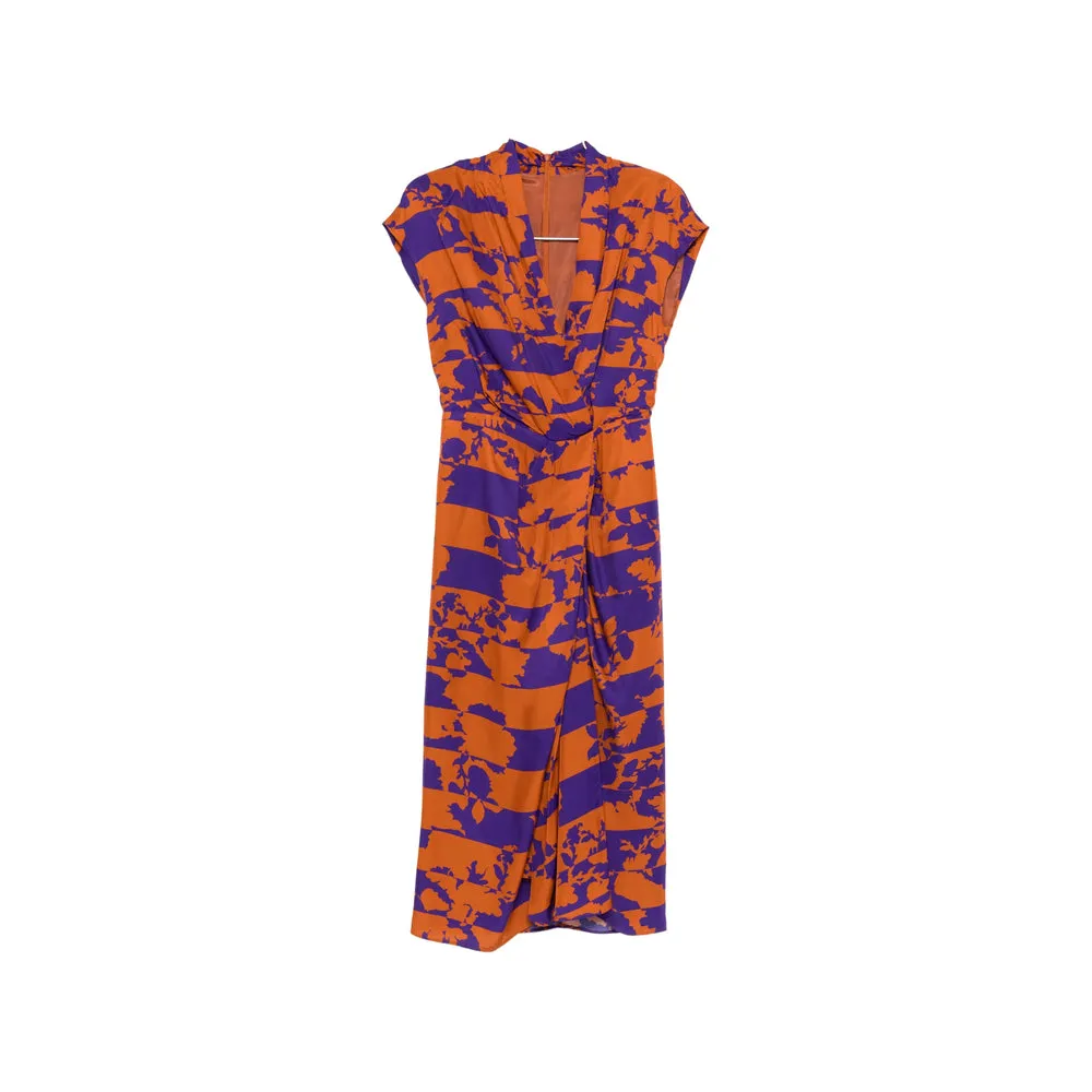 Dresses Orange/Purple sold by Wanan Luxury