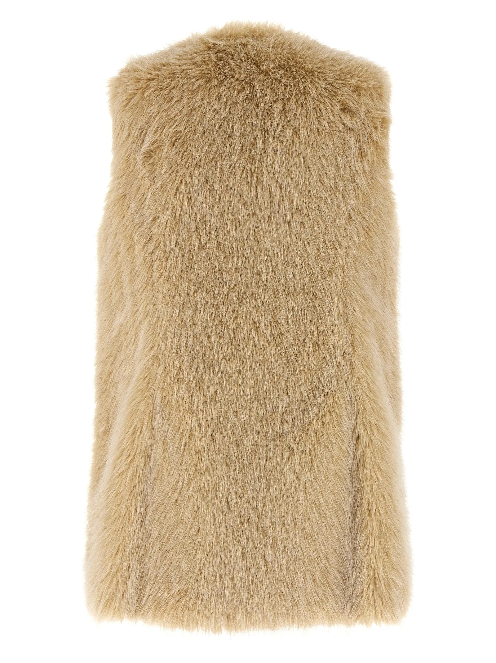 Faux Vest Fur Beige sold by Wanan Luxury product image thumbnail 2