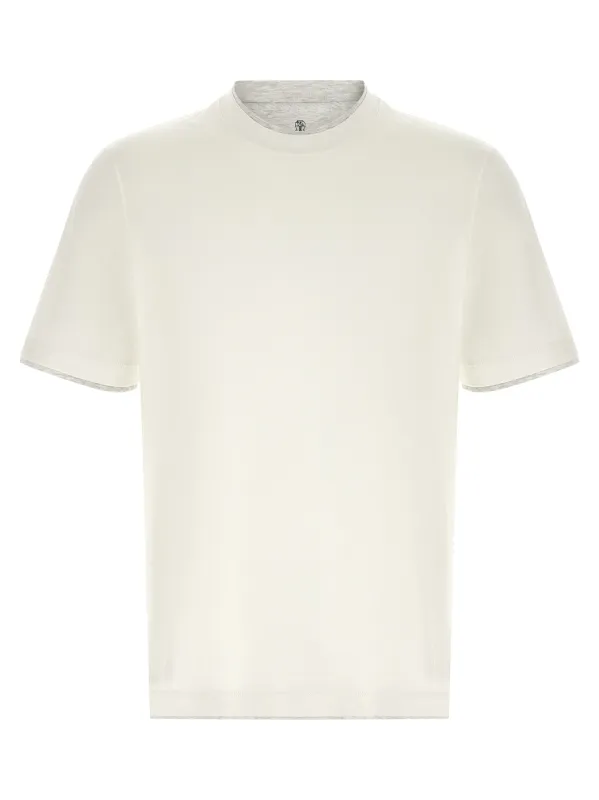 Double Layer T-Shirt White sold by Wanan Luxury