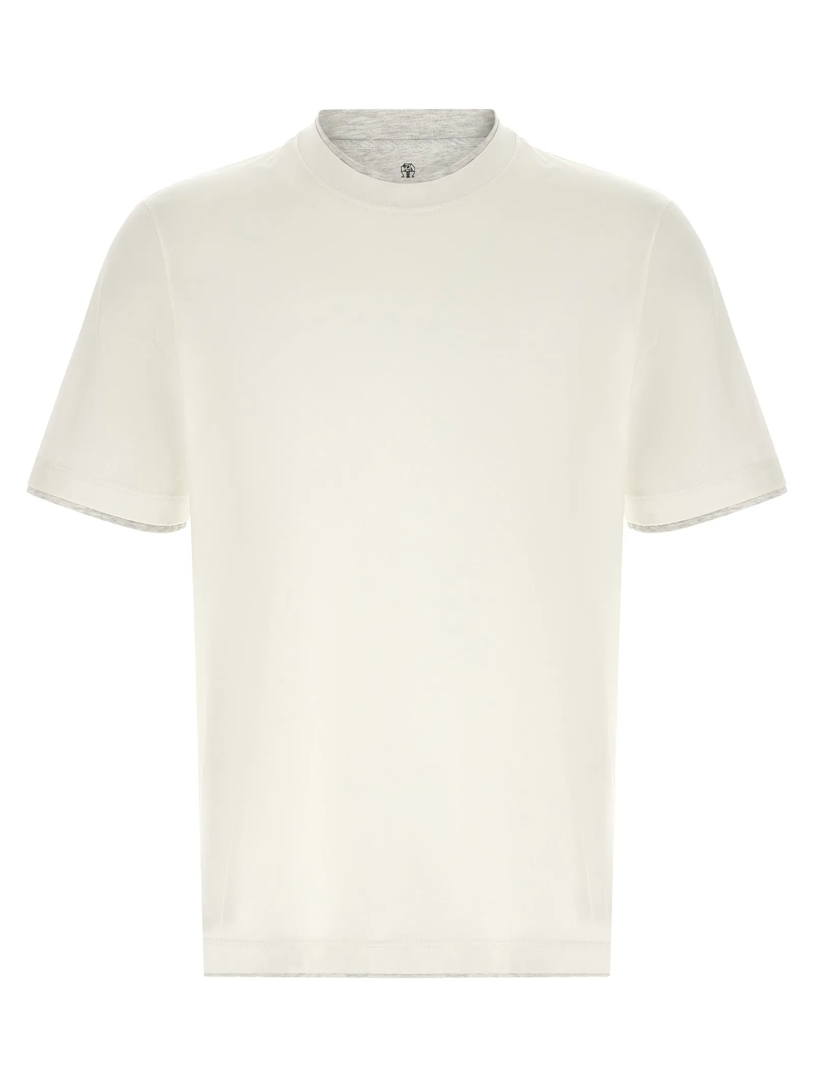 Double Layer T-Shirt White sold by Wanan Luxury