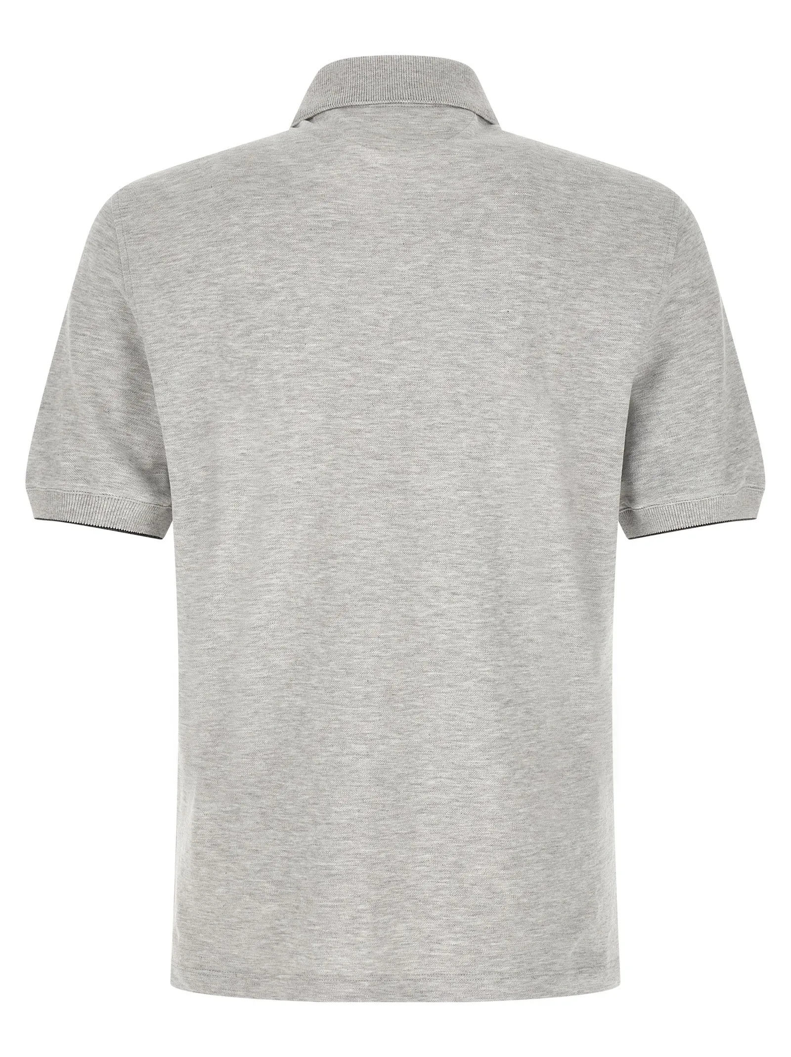 Logo Piqué Shirt Polo Gray sold by Wanan Luxury product image thumbnail 2
