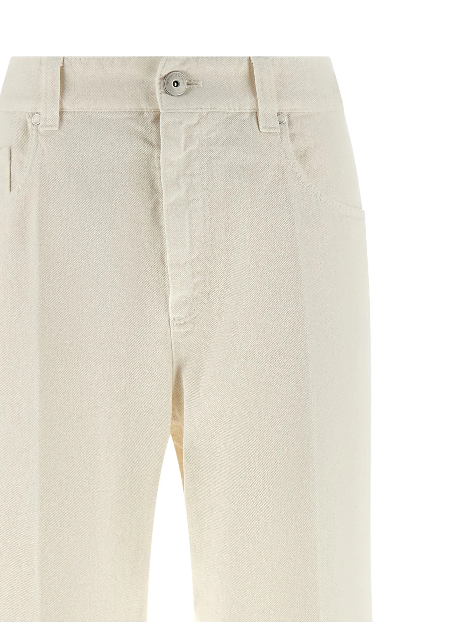 The Contemporary Loose Jeans White sold by Wanan Luxury product image thumbnail 3