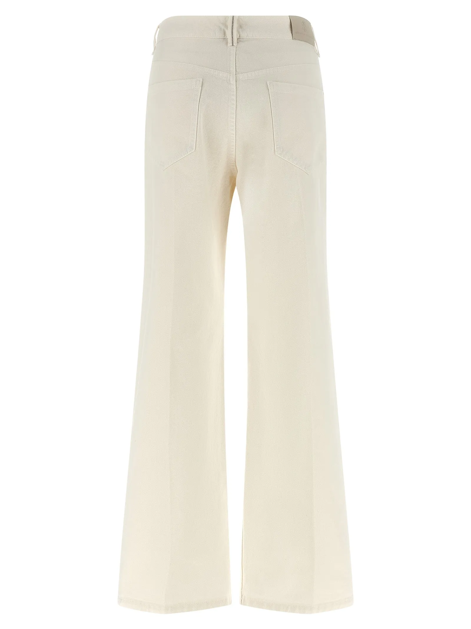 The Contemporary Loose Jeans White sold by Wanan Luxury product image thumbnail 2