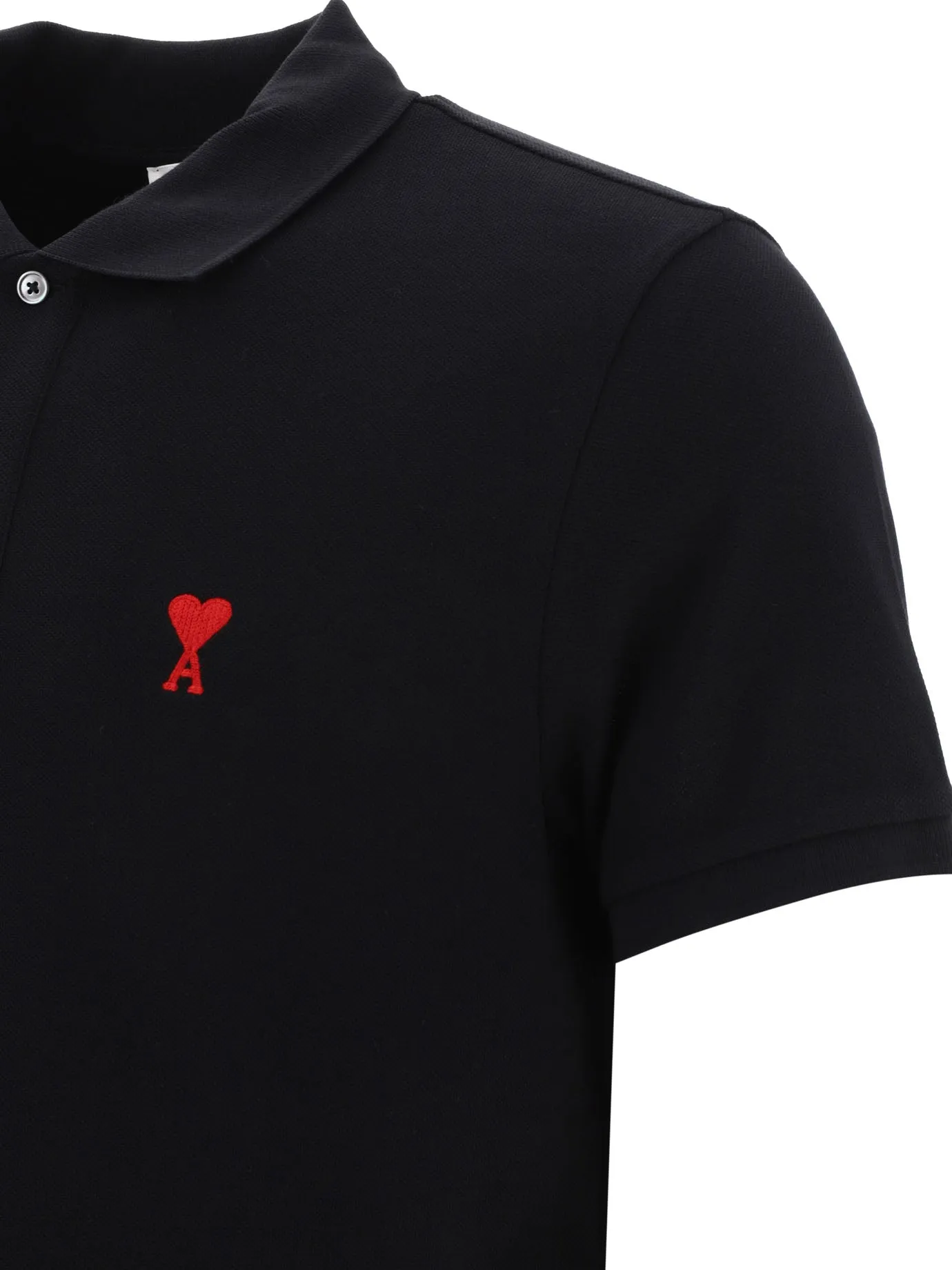 Ami De Coeur Polo Shirts Black sold by Wanan Luxury product image thumbnail 4