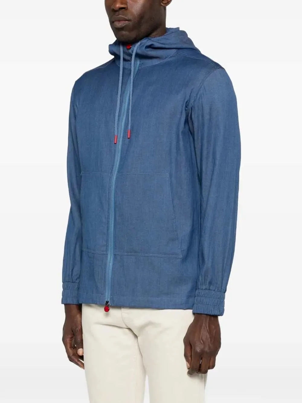 Zip-Up Hooded Sweater sold by Wanan Luxury product image thumbnail 3