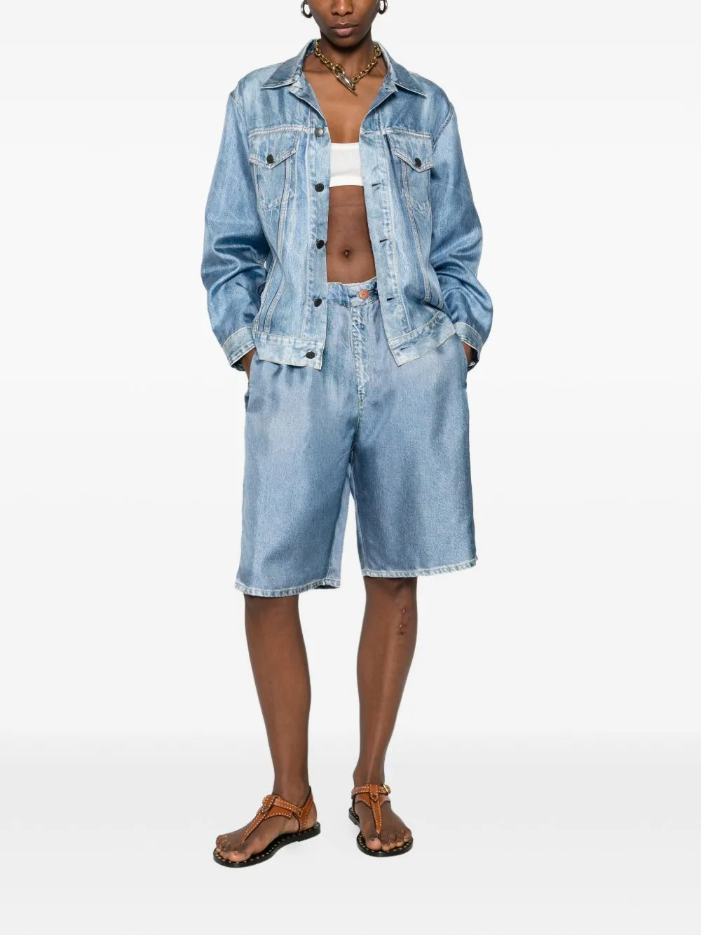 Silk Shorts sold by Wanan Luxury product image thumbnail 5