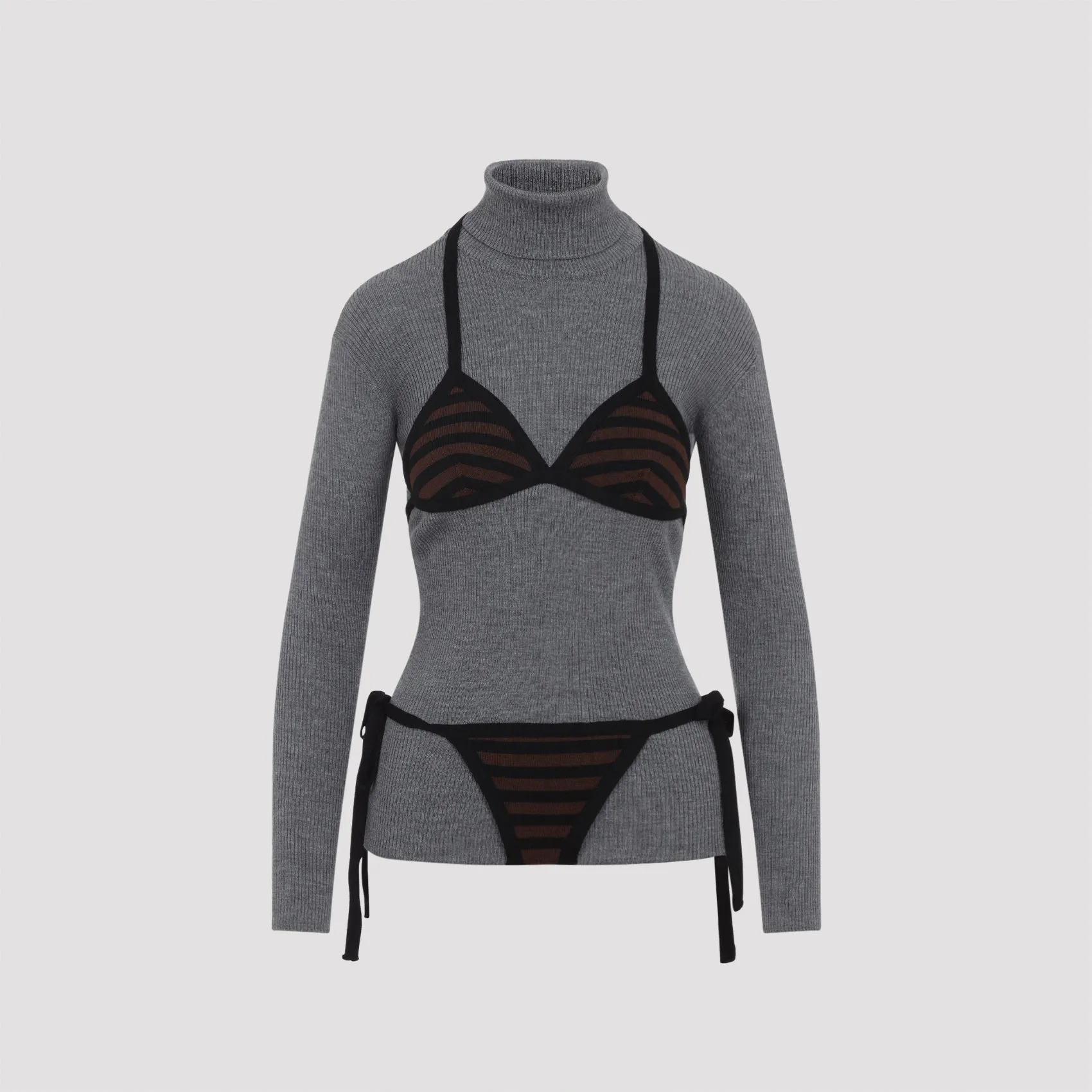 Turtle Neck Grey sold by Wanan Luxury product image thumbnail 2