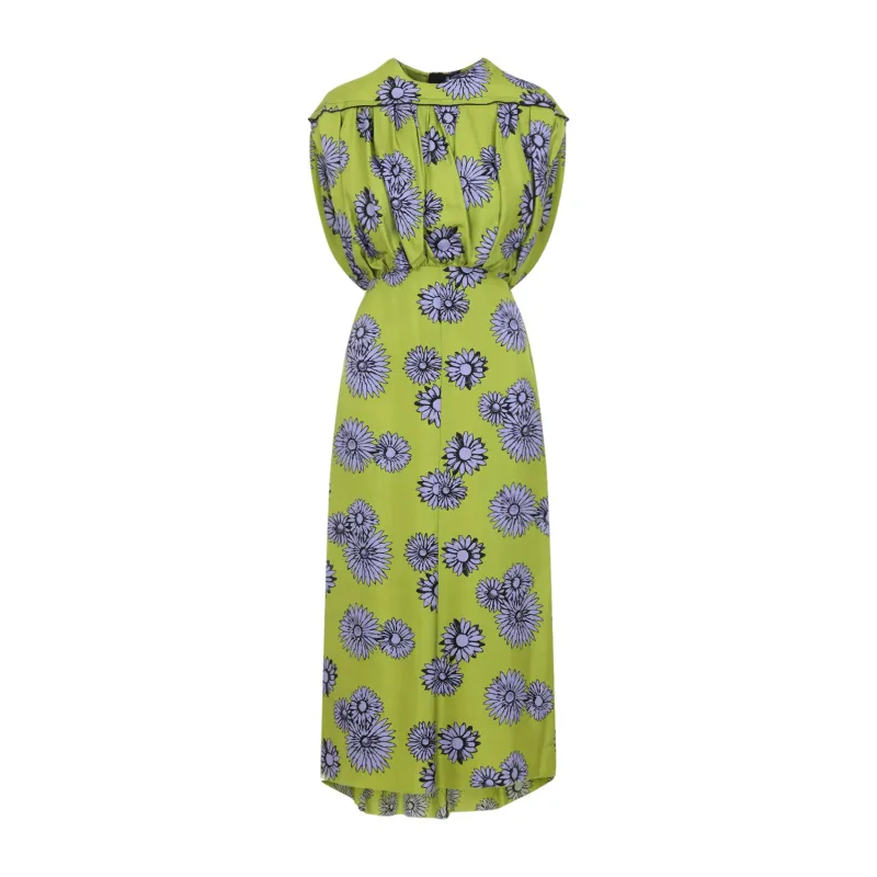 Long Dresses Green made by Lanvin