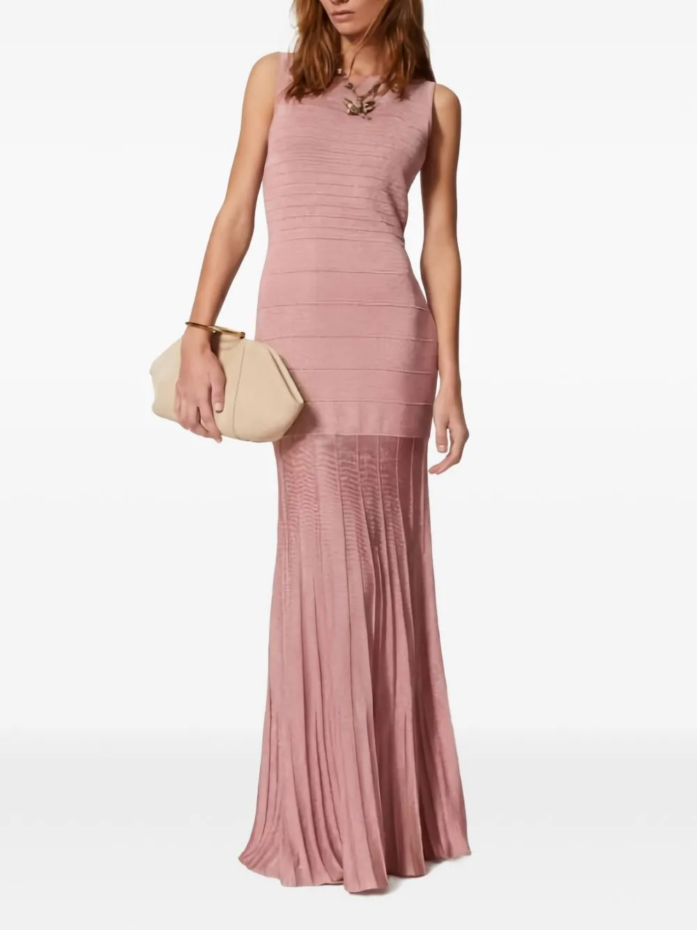 Dresses Cashmere Rose Lurex sold by Wanan Luxury product image thumbnail 5