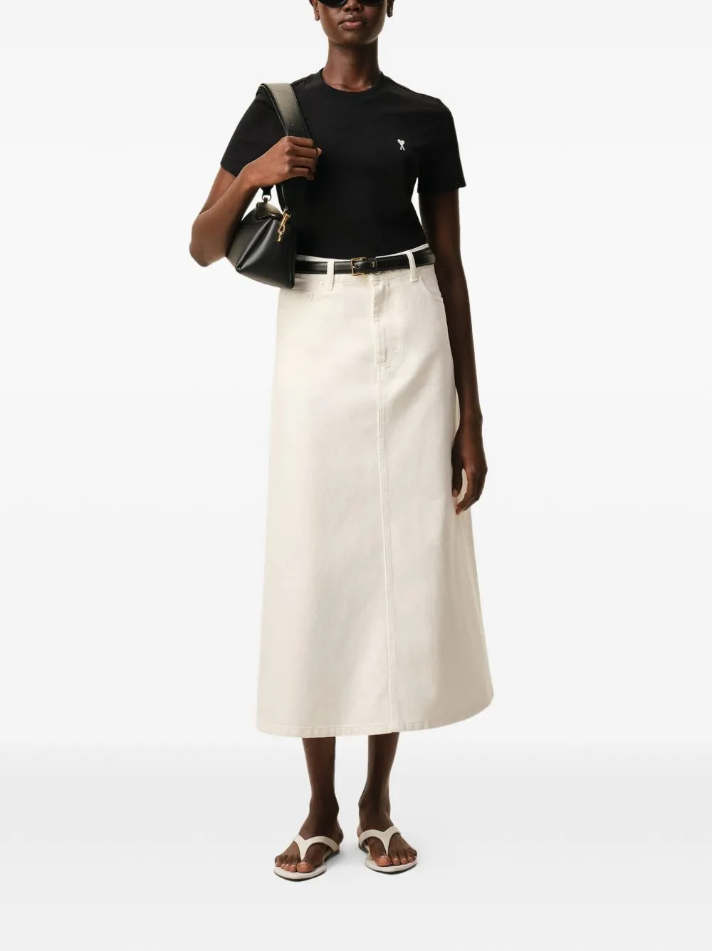 T-Shirts And Polos Noir/Blanc Creme sold by Wanan Luxury product image thumbnail 3