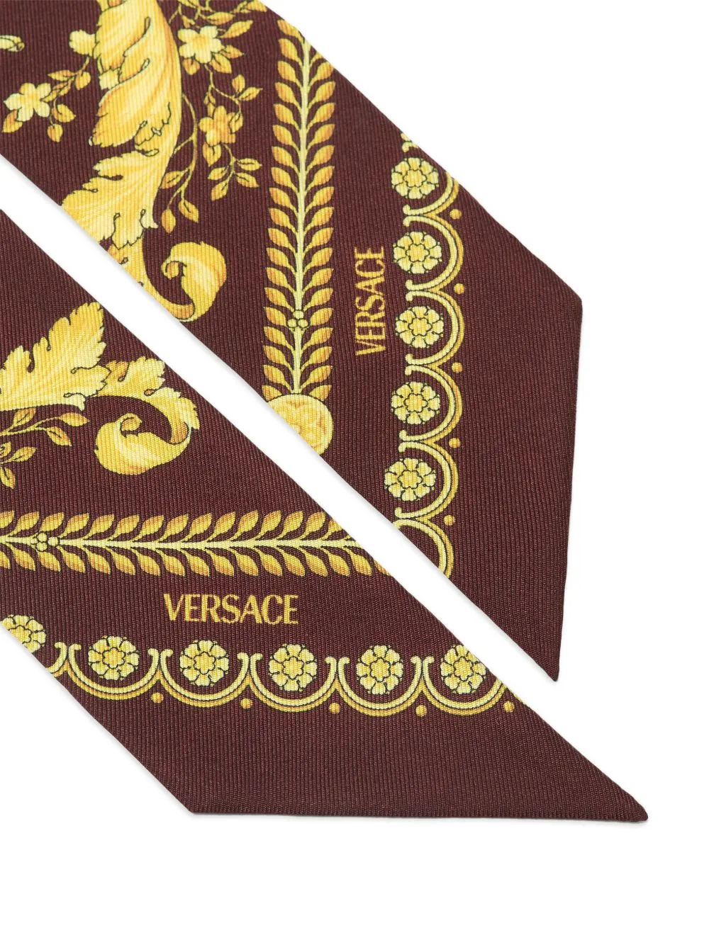 Scarfs Burgundy Gold sold by Wanan Luxury product image thumbnail 3