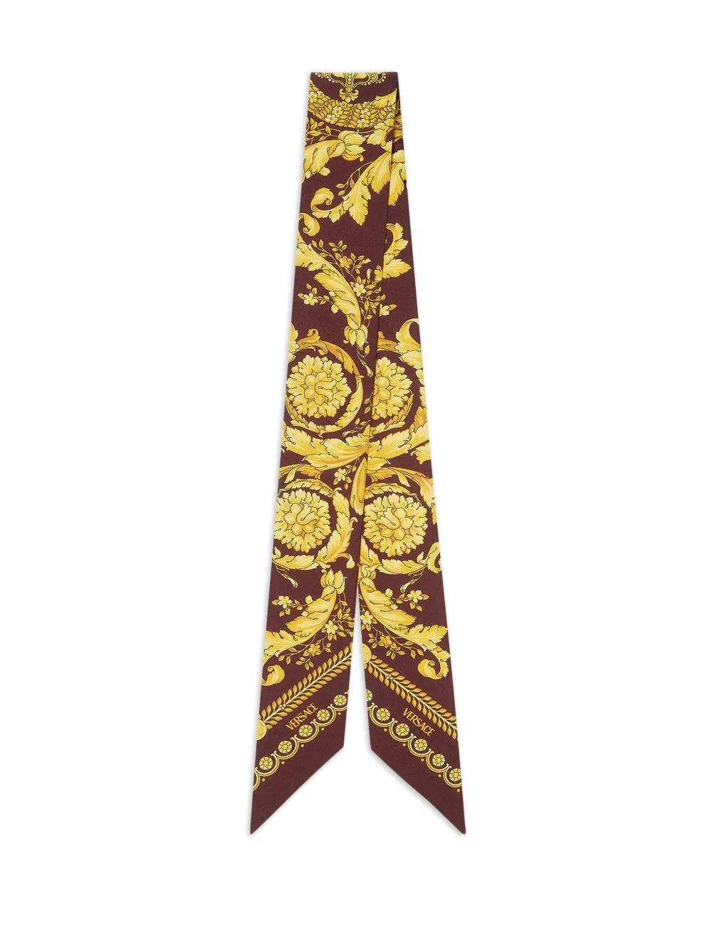 Scarfs Burgundy Gold sold by Wanan Luxury