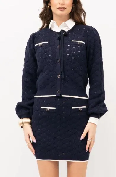 Sweaters Blue Night sold by Wanan Luxury product image thumbnail 2