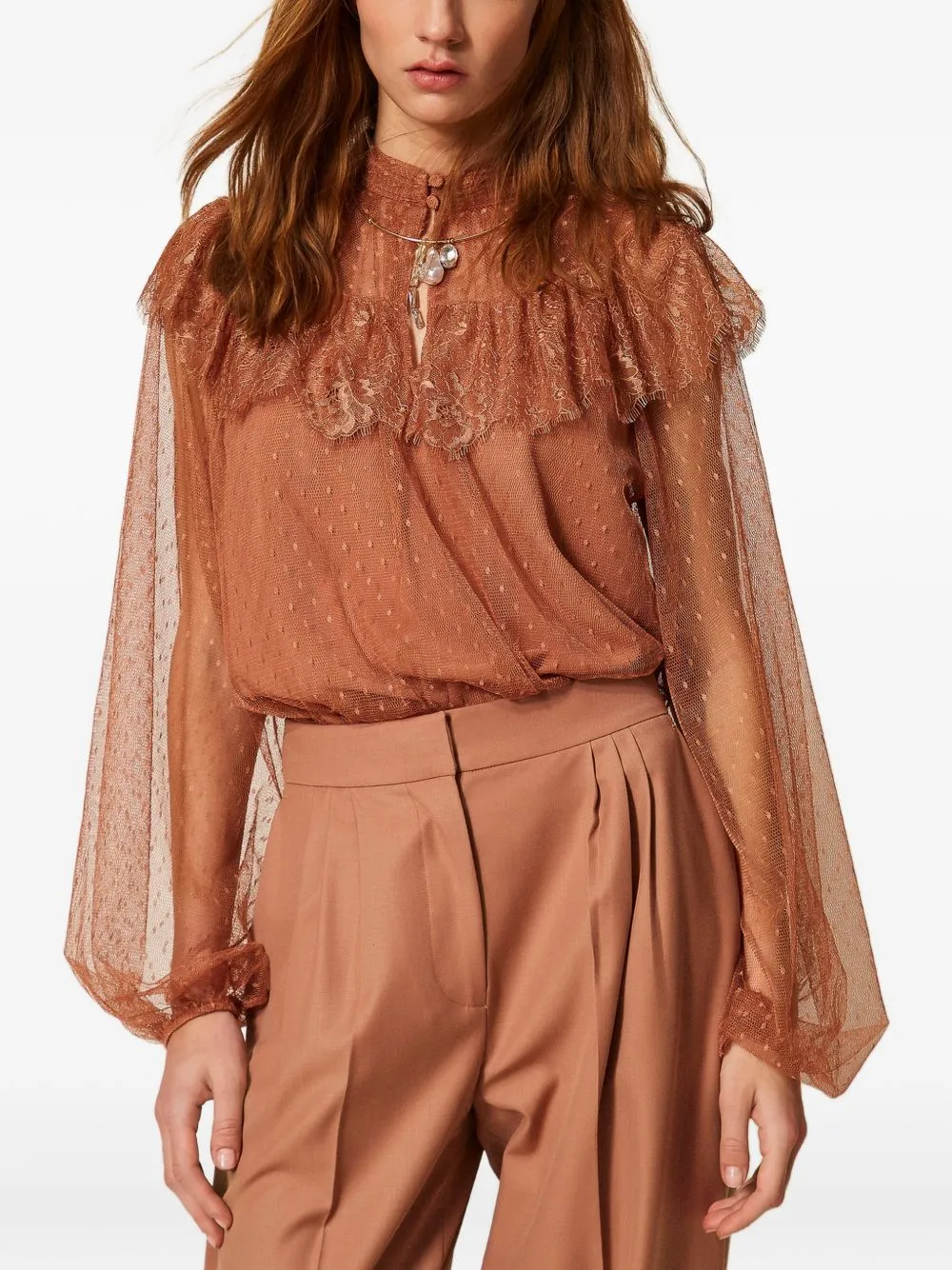 Shirts Mocha Mousse sold by Wanan Luxury product image thumbnail 2