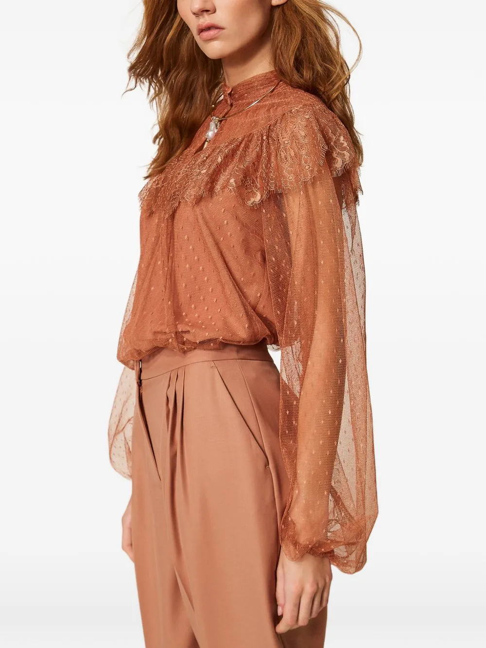 Shirts Mocha Mousse sold by Wanan Luxury product image thumbnail 4