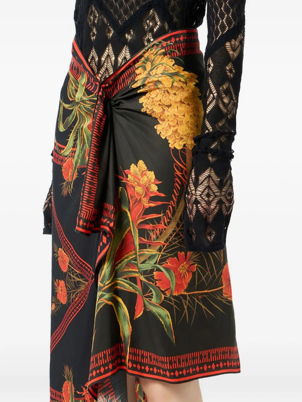 Skirts Black /Orange sold by Wanan Luxury product image thumbnail 3