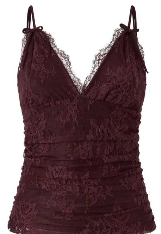 Top Rosa Mogano made by Pinko