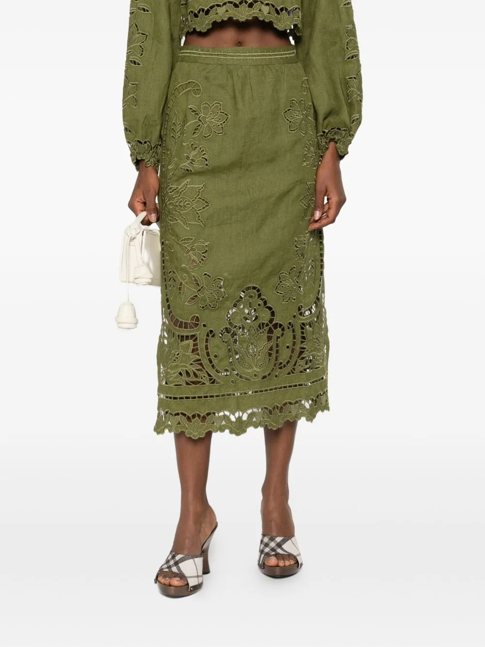 Skirts Blue And Green sold by Wanan Luxury product image thumbnail 5