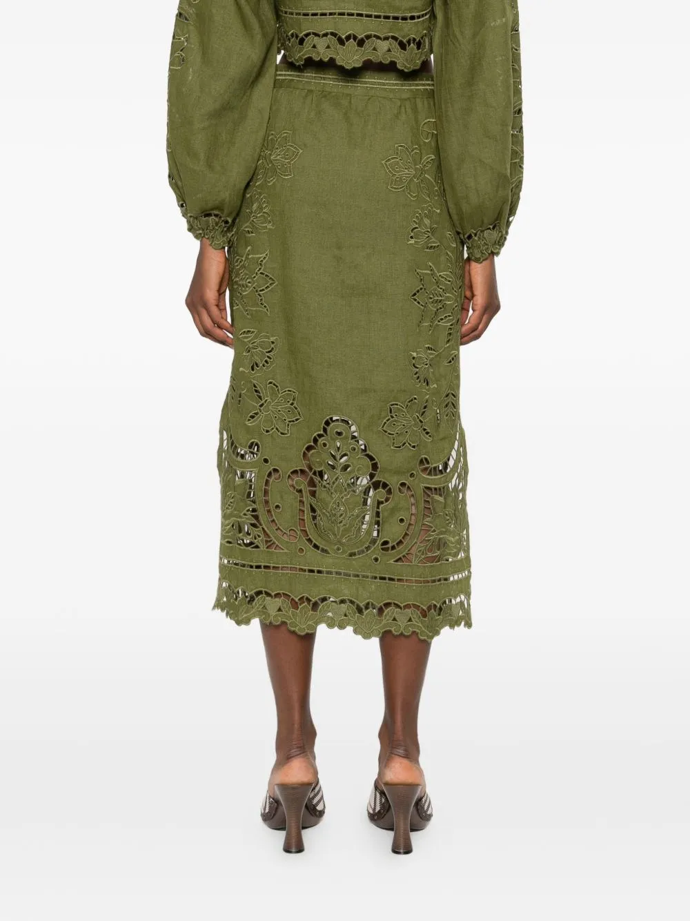 Skirts Blue And Green sold by Wanan Luxury product image thumbnail 2