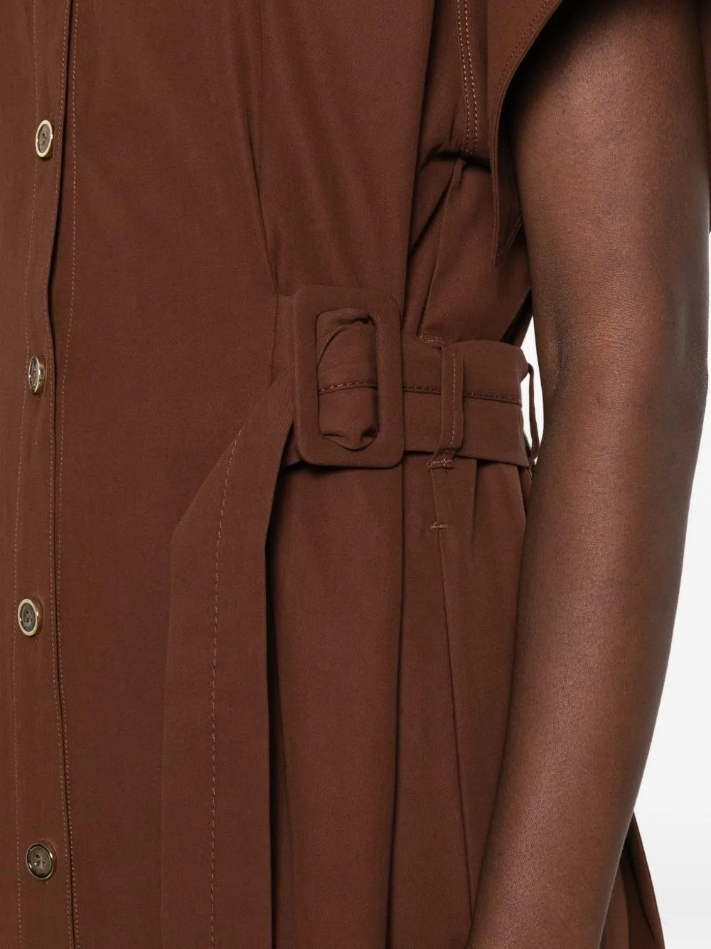 Dresses Marrone Terra sold by Wanan Luxury product image thumbnail 5
