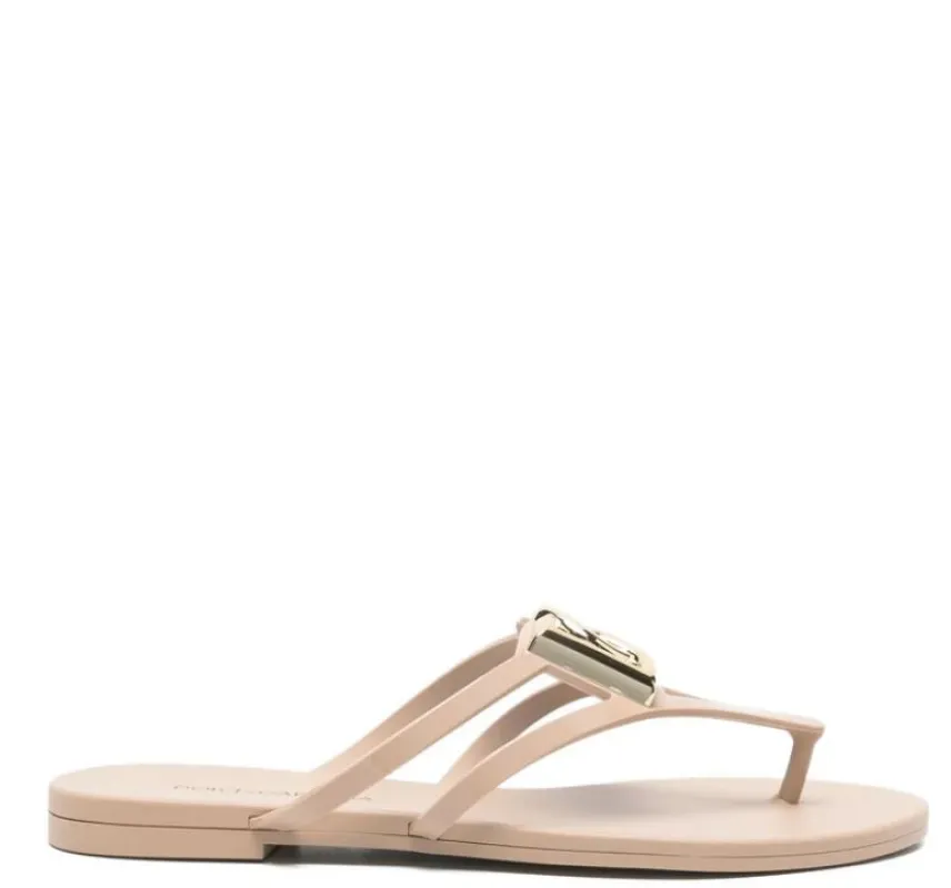 Flat Shoes Cipria/Gold sold by Wanan Luxury