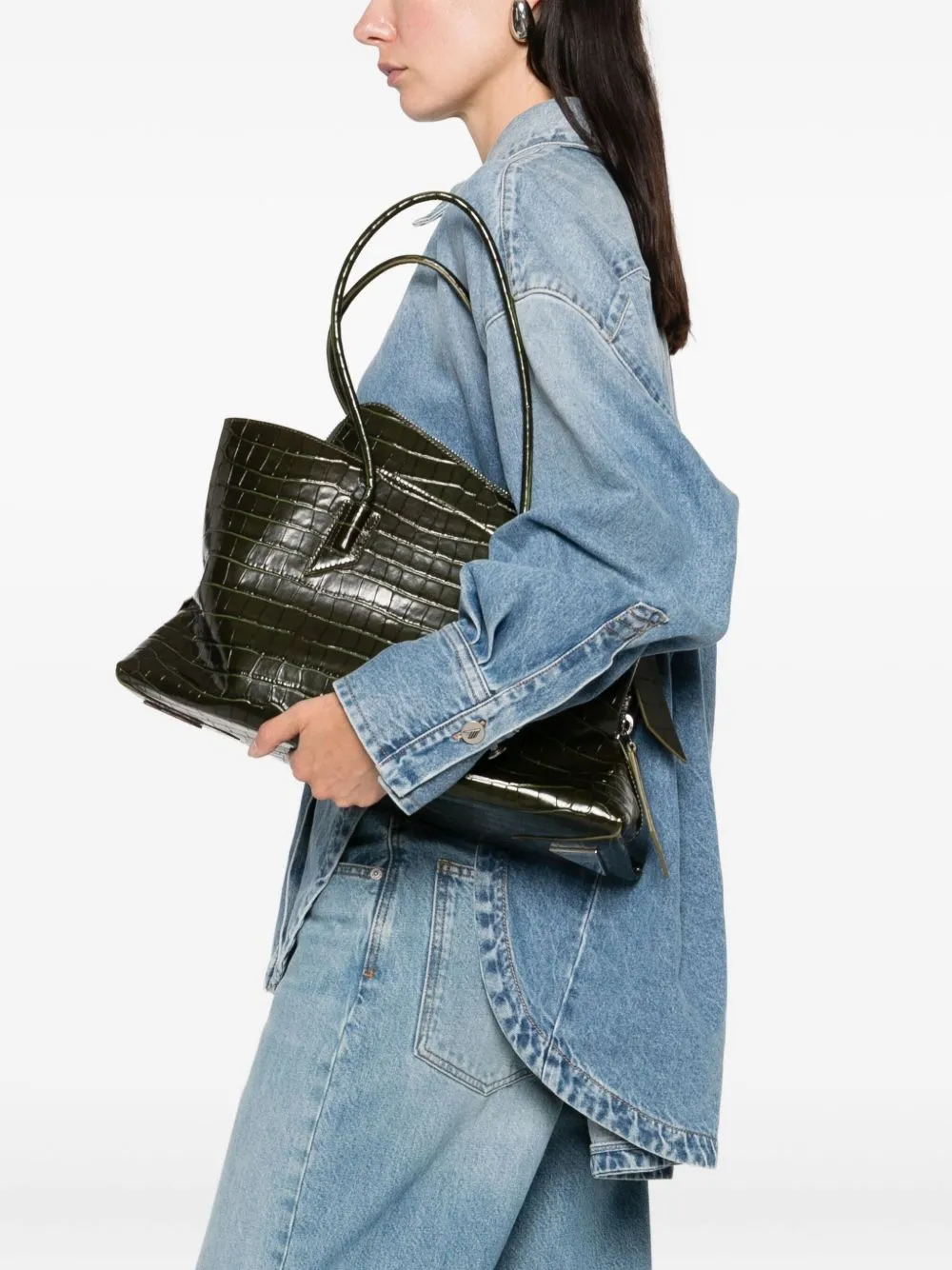 Bags Blue And Green sold by Wanan Luxury product image thumbnail 3