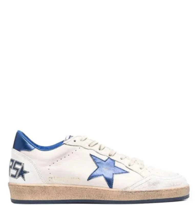 Flat Shoes White/Bluette made by Golden Goose