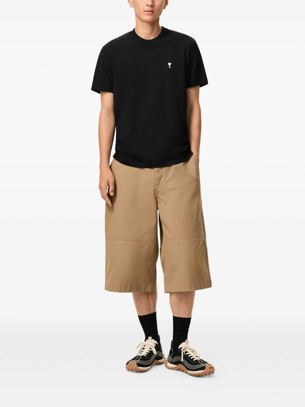 T-Shirts And Polos Noir/Blanc Creme sold by Wanan Luxury product image thumbnail 2